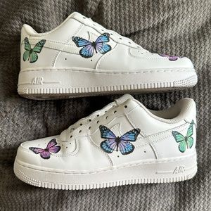 Nike AirForce 1’s - custom, EUC
